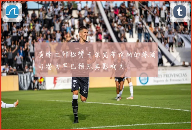 黄蜂主帅称赞卡尔克布伦纳的球商与潜力早已预见其影响力